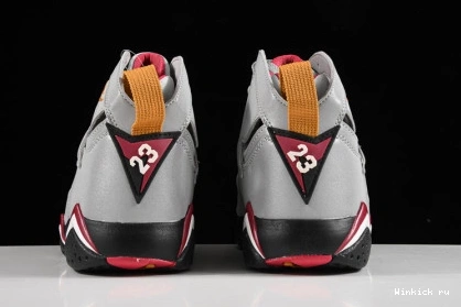 7 JORDAN “REFLECTIVE AIR CARDINAL” 0812